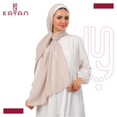 Chiffon Plain Scarf
